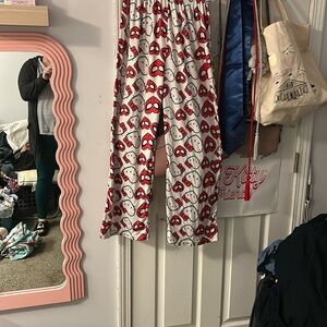Casual Lounge Pants with Spider-Man and hello kitty heart design